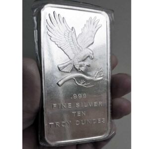 Silvertowne 10oz silver bar Ireland