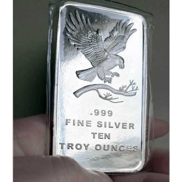 Silvertowne 10oz silver bar Ireland