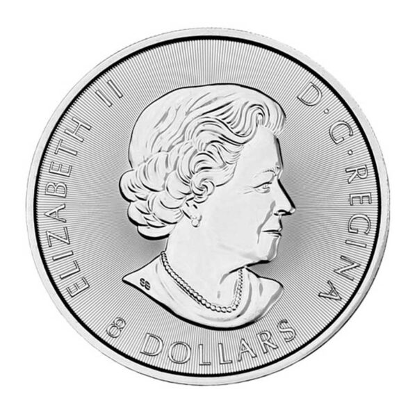 1.25oz silver Canadian Bison 2015