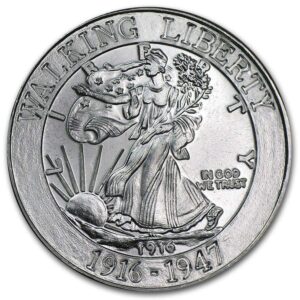Walking Liberty 1oz Silver Round Commemorative Coin