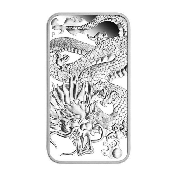 perth mint dragon silver bar 1 oz