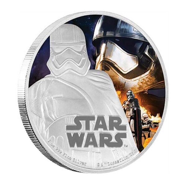Star Wars 1 oz Silver Coin Captain Phasma