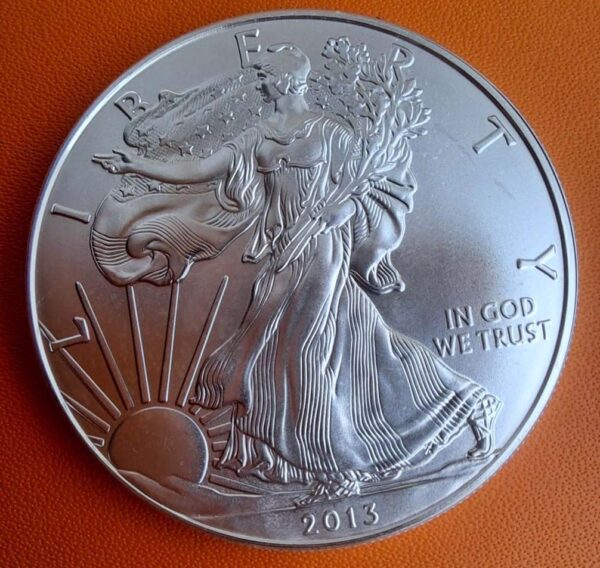 2013 American silver eagle coin 1oz