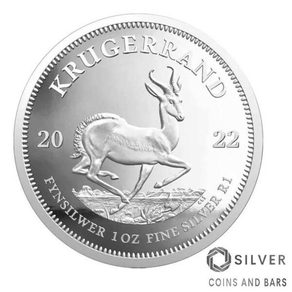 krugerrand 1oz Silver Coin 2022 - Image 2
