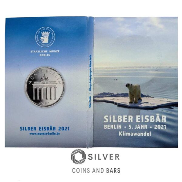 1 oz silver coin polar bear Berlin