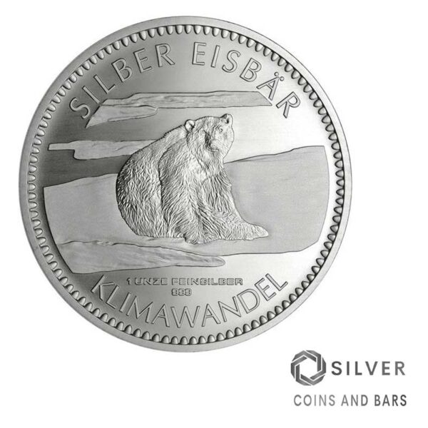 1 oz silver coin polar bear Berlin